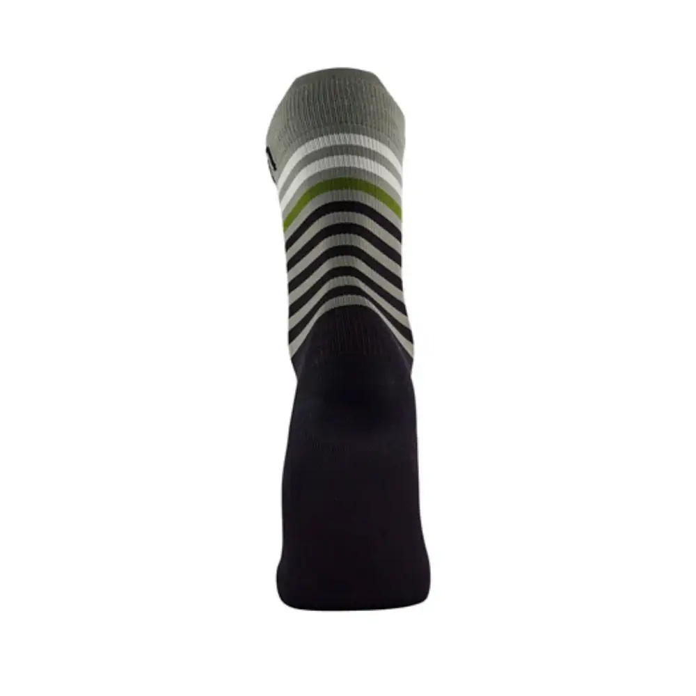 CALCETINES SIDAS RUN ANATOMIC LIGHT CREW - Negro / Gris Oscuro - Image 3