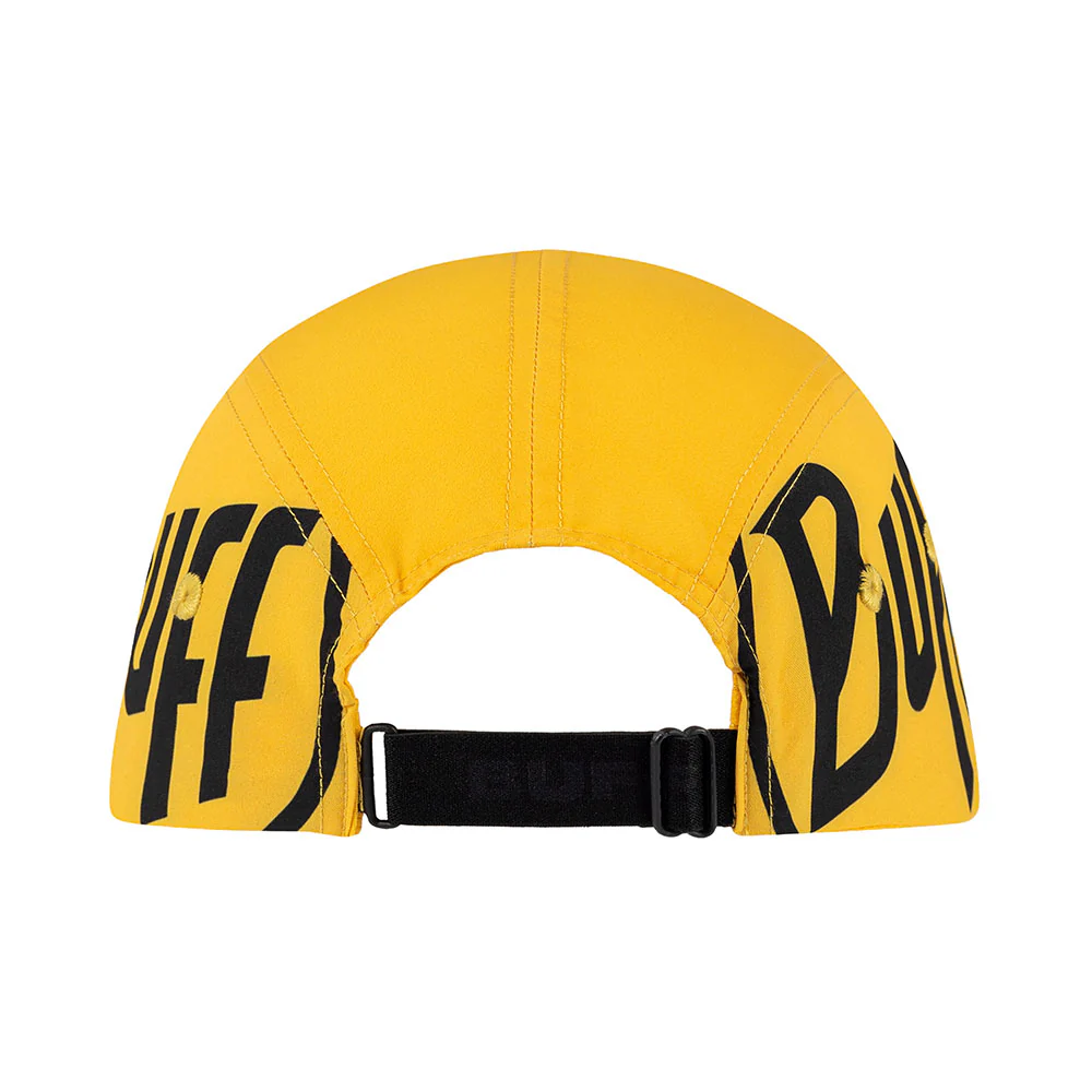GORRA BUFF 5 PANEL GO - Logo Yellow - Image 3