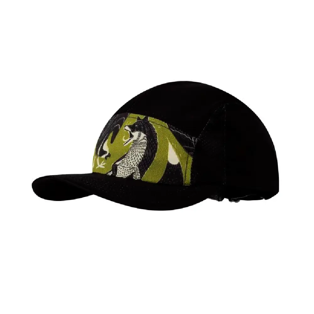 GORRA BUFF 5 PANEL GO - Rub Chomp Black